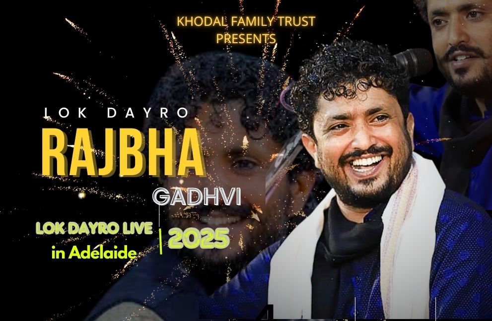 Rajbha Gadhvi – Lok Dayro in Adelaide
