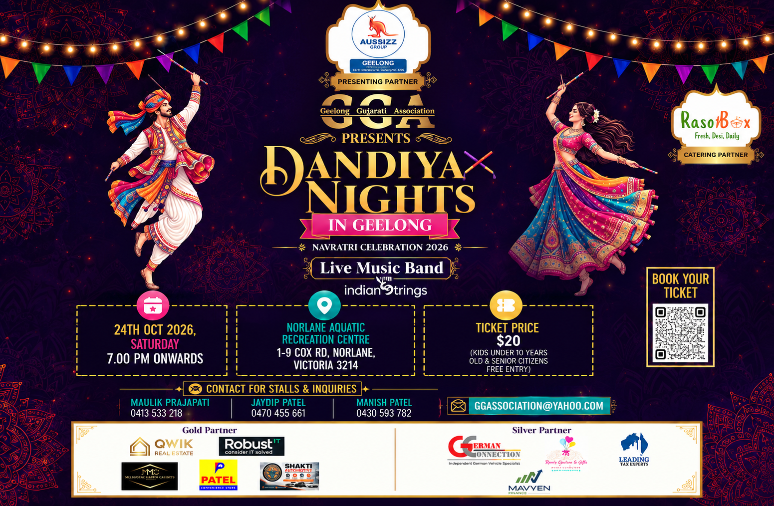 Dandia night in Geelong 2026