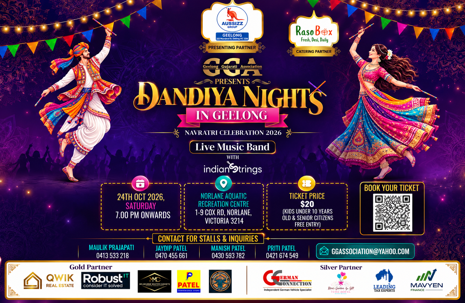 Dandia night in Geelong 2026